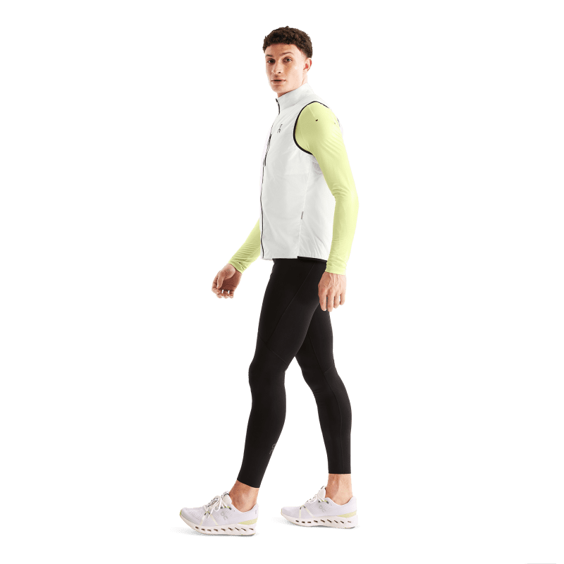 1MD10480462 weather vest fw23 white black m g2