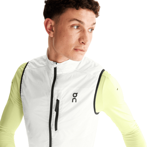 1MD10480462 weather vest fw23 white black m g4