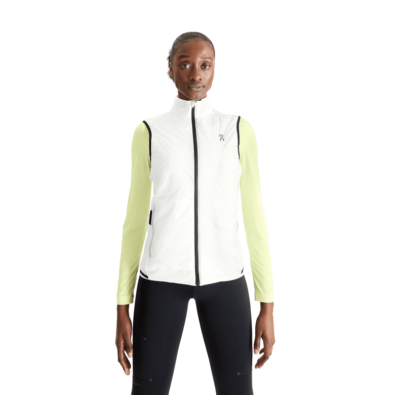 1WD10570462 weather vest fw23 white black w g1