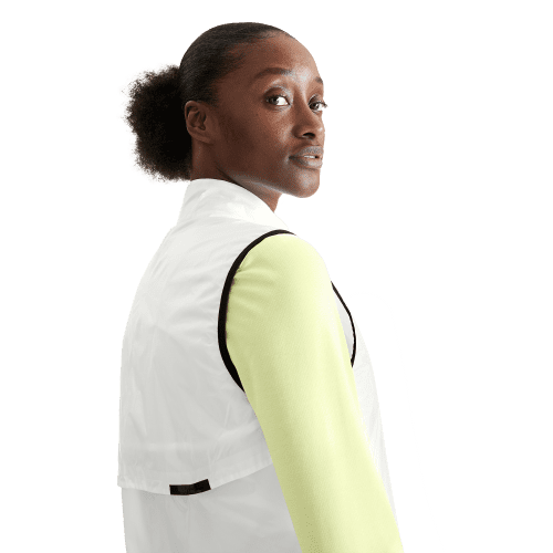 1WD10570462 weather vest fw23 white black w g4