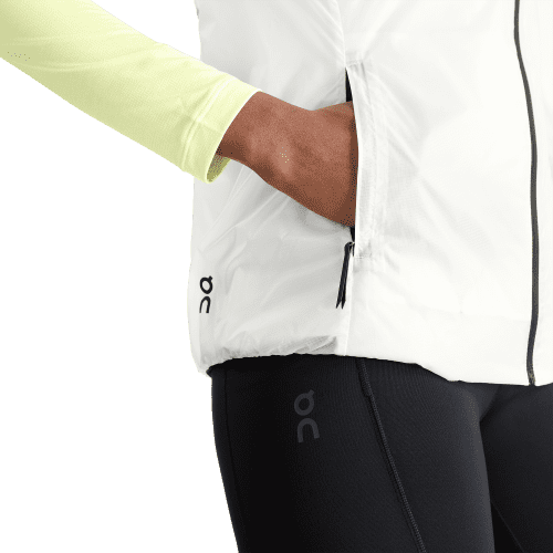 1WD10570462 weather vest fw23 white black w g5