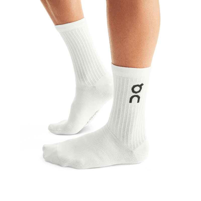 399.01718 logo sock 3 pack fw23 white u g1