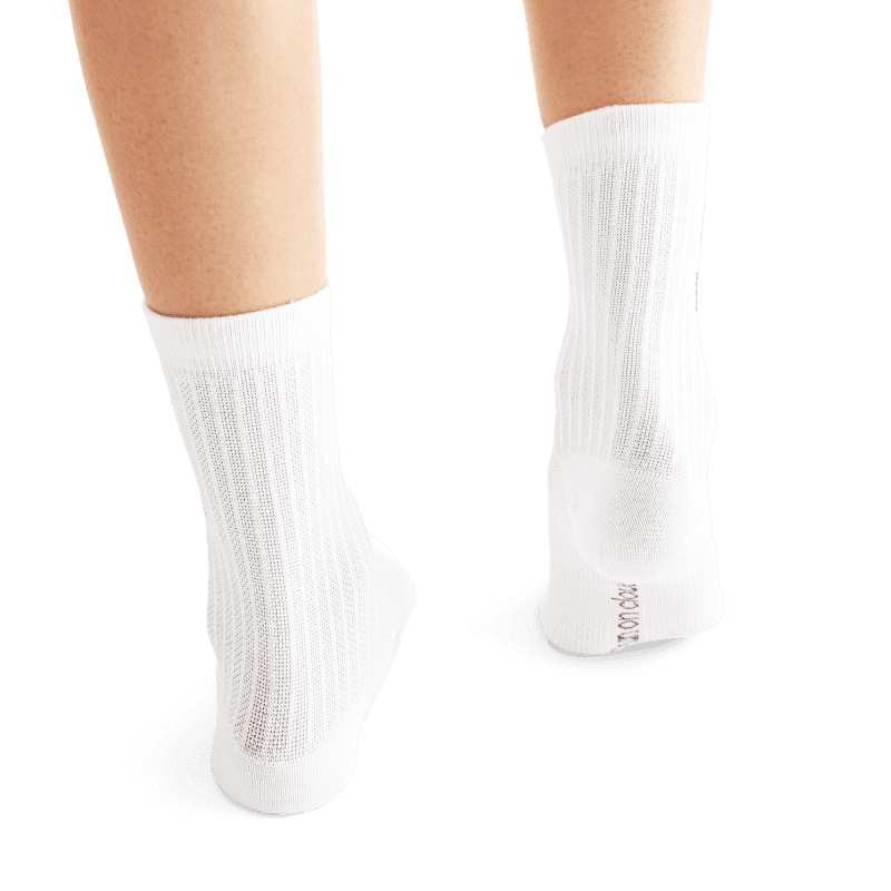 399.01718 logo sock 3 pack fw23 white u g7