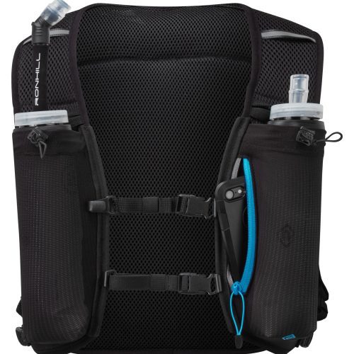 Packs Commuter Vest RH 006169 Rh 00867 Black Cyan Strap Detail