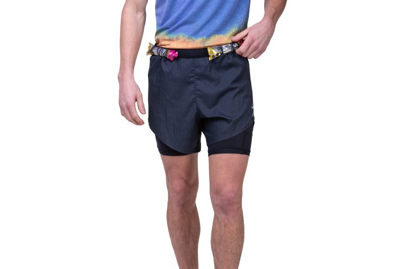 RH 007380 Mens Tech Race Twin Short R009 All Black 5642